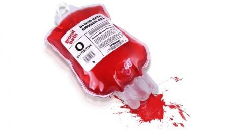 Gel douche "transfusion"